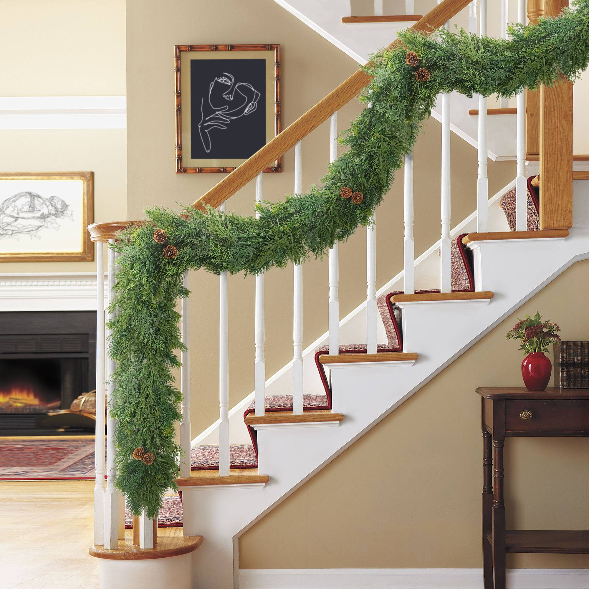 9ft. Artificial Christmas Garland